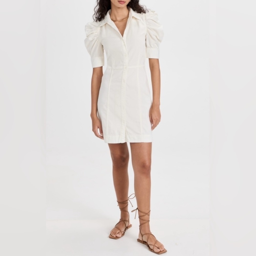Frame Gillian puff sleeve dress size small